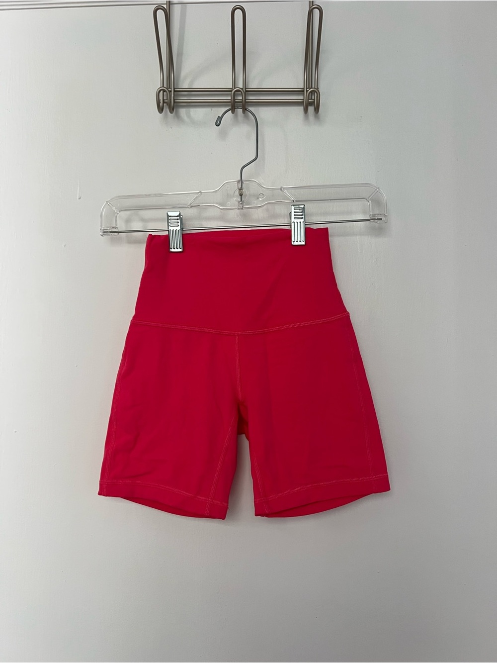 lululemon athletica High-Waist Bright Pink Bike Shorts